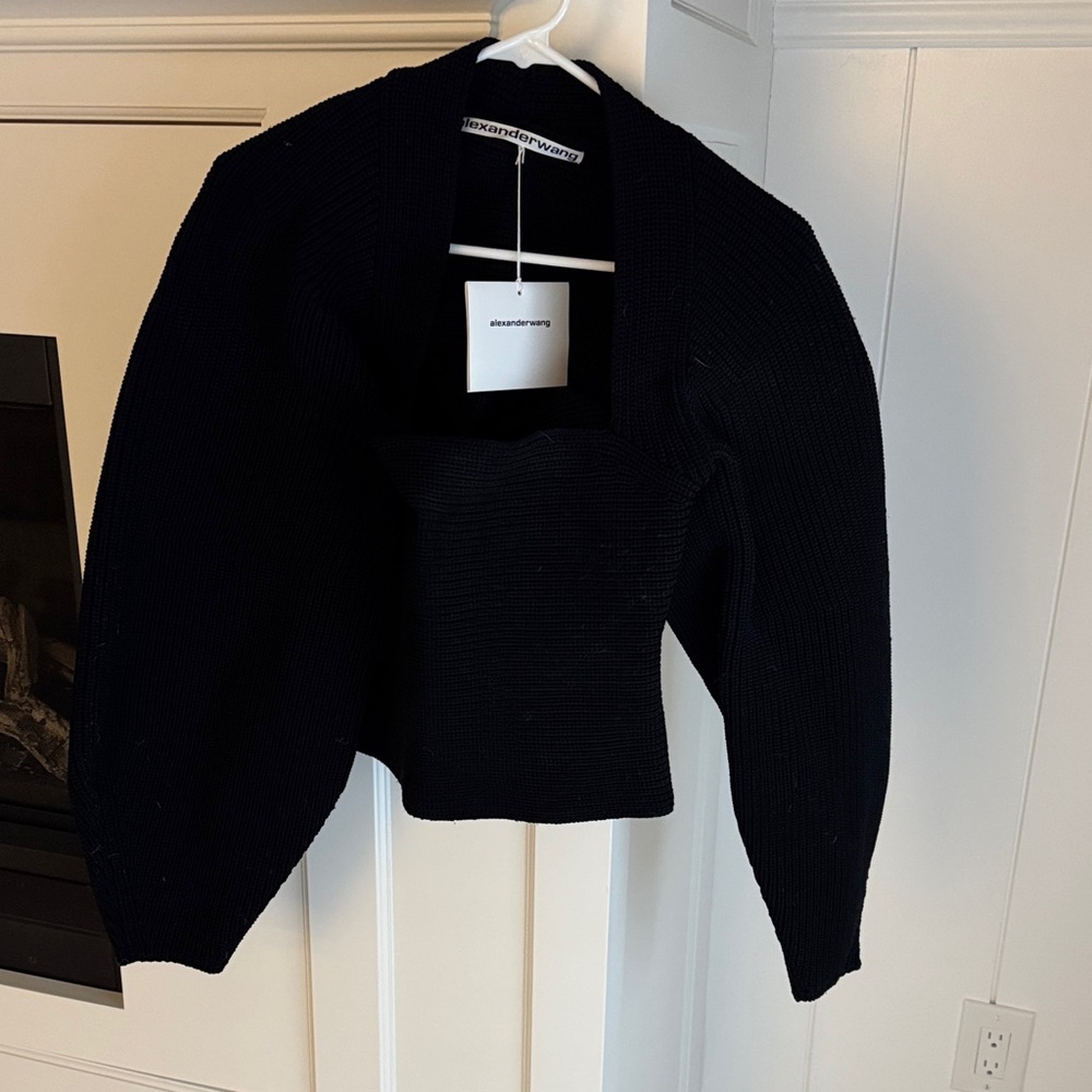 Alexander Wang Elegant Black Sweater